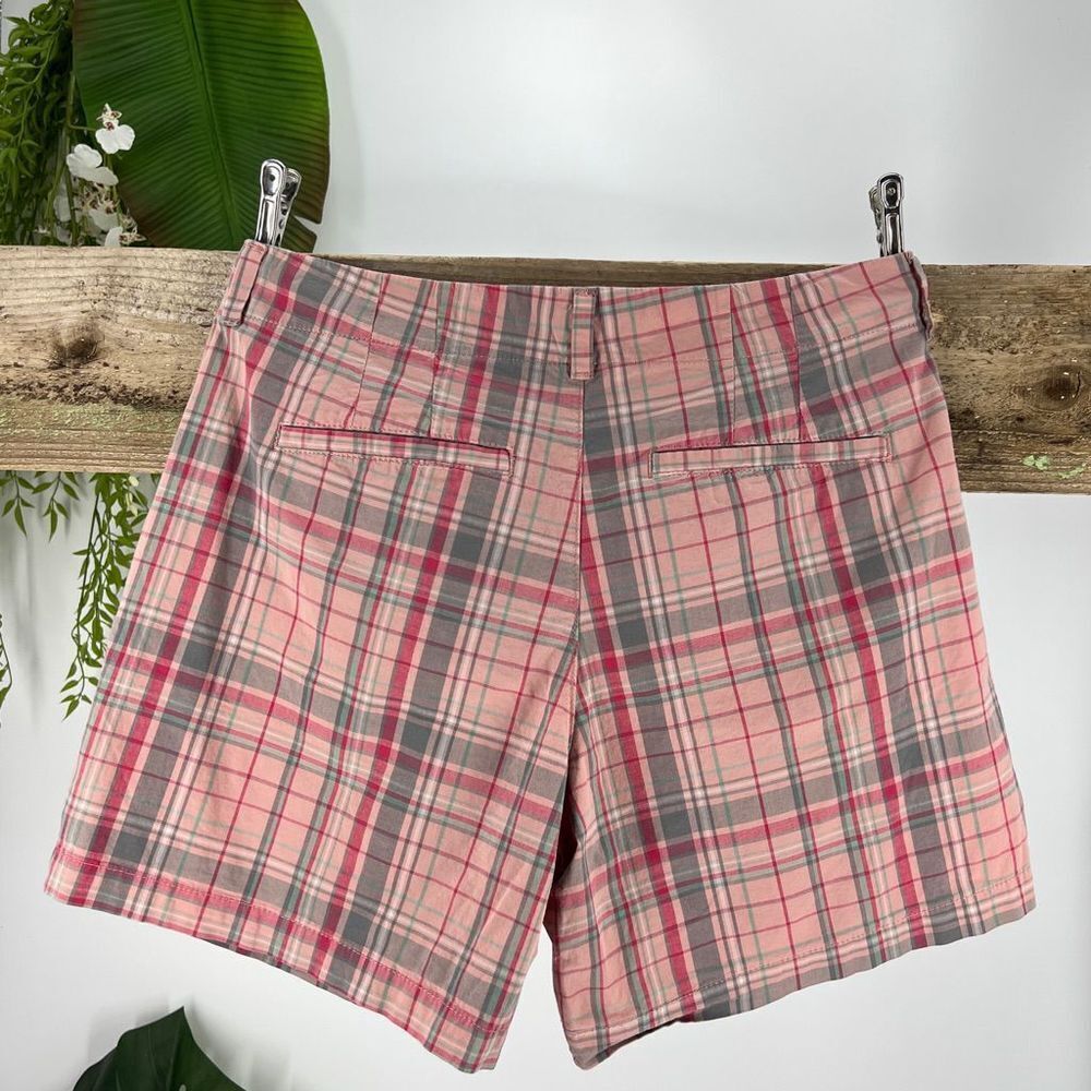 COPY - COPY - Lee Mid Rise Fit Cute Pink Plaid Shorts Size 14